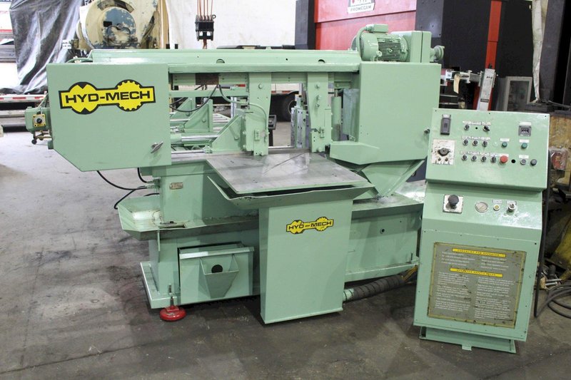 18" X 27" HYDMECH S-25A AUTO MITRE HORIZONTAL BANDSAW: STOCK #72194