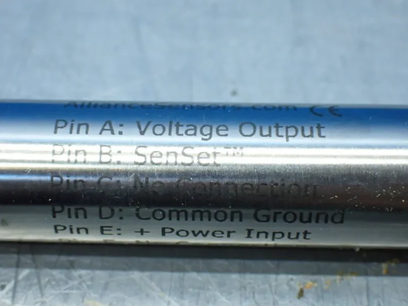 ALLIANCE SENSORS GROUP 2 LINEAR VARIABLE INDUCTIVE TRANSDUCER POSITION SENSORS  -  GHSE-19-006-A-02-10-S