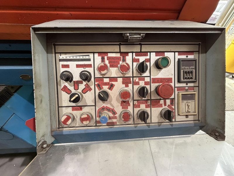 16" X 40" REGENT AUTOMATIC SURFACE GRINDER WITH MAGNETIC CHUCK, COOLANT, AND INCREMENTAL DOWN FEED