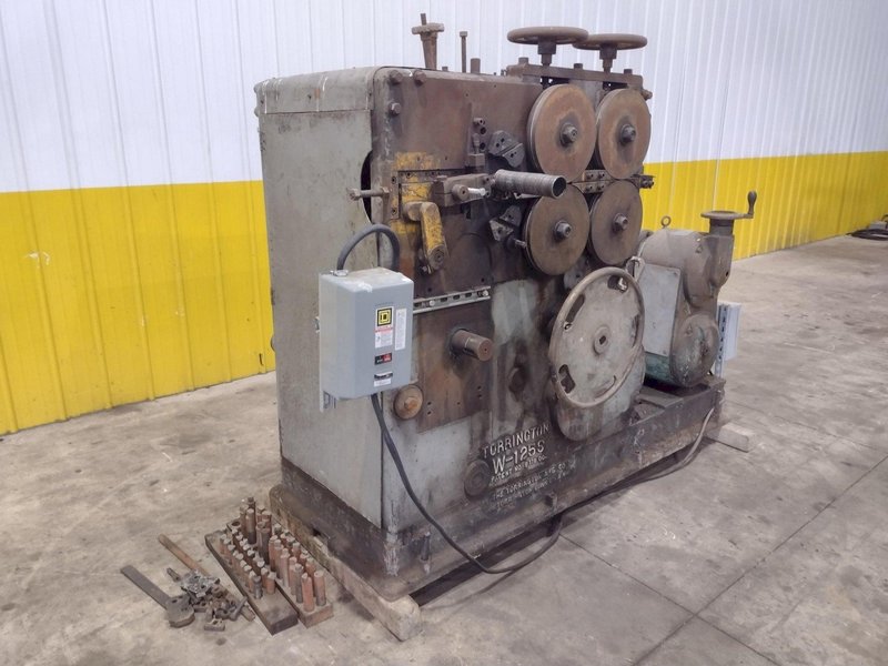 1/4&quot; TORRINGTON MODEL #W-125S SPRING COILER / COIL MAKING MACHINE: YOBRO #23837