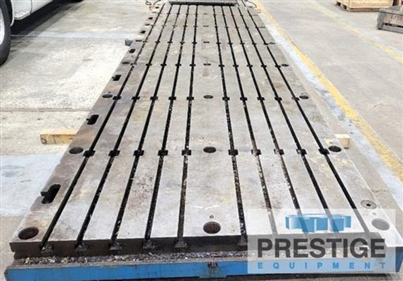 Bay Cast Level Tite 72&quot; x 252&quot; T-Slotted Table