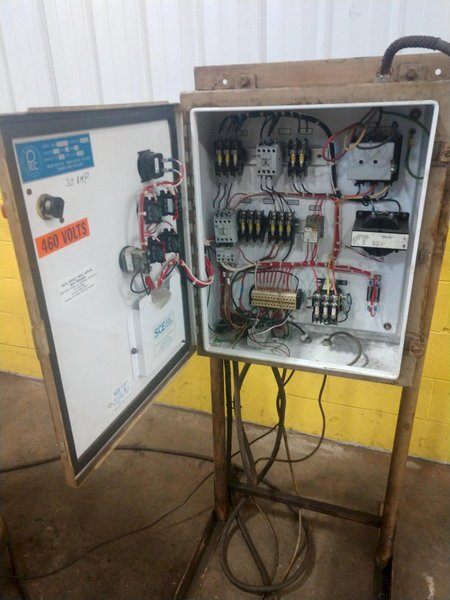 5 CUBIC FOOT ROTO-FINISH MODEL #ER-405D-00-A30 &quot;SPIRATRON&quot; VIBRATORY BOWL FINISHER: STOCK #13508