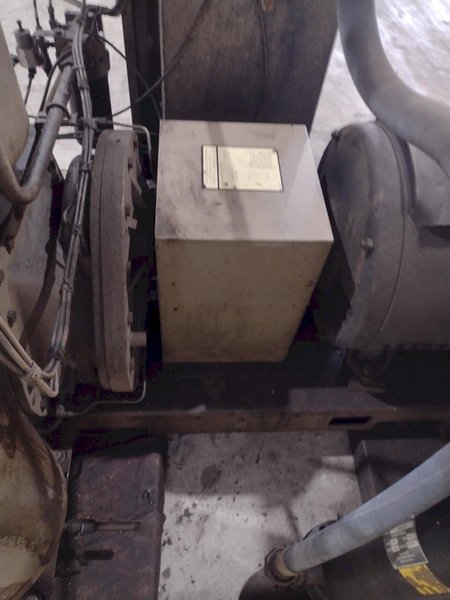 100 HP LEROI MODEL #WEH100SSIIA ROTARY SCREW AIR COMPRESSOR, WATER COOLED: STOCK #21253