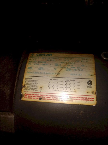 3&quot; EAGLE MODEL #IO 2000 I/O HYDRAULIC  END FORMING MACHINE: STOCK #14108