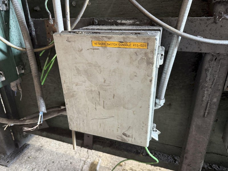 CONTROLLED AUTOMATION ELECTRICAL CONTROL PANEL, FROM MODEL #BFC-530 BEAM PUNCH LINE: STOCK #24124
