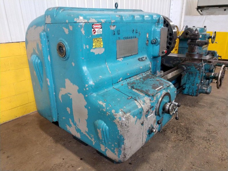 46" X 72" AMERICAN PACEMAKER HEAVY DUTY ENGINE LATHE, 3" HOLE: STOCK #14548