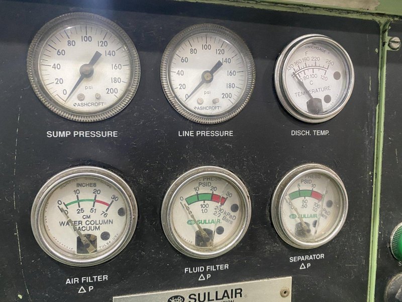 200 HP SULLAIR MODEL #SLS-25 200H ACAC ROTARY SCREW AIR COMPRESSOR: STOCK #20580