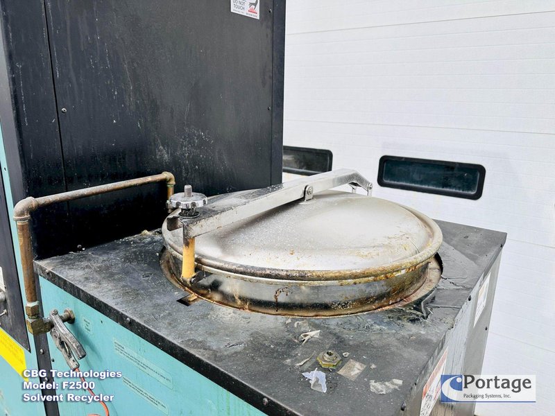 CBG Technologies Model: F2500  ||  Solvent Recycler