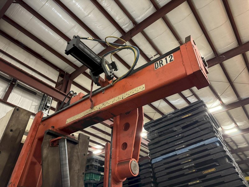 30,000 LB X 42" X .312" U.S. MACHINE CO M24 COIL-FEEDLINE. STOCK # 0446525