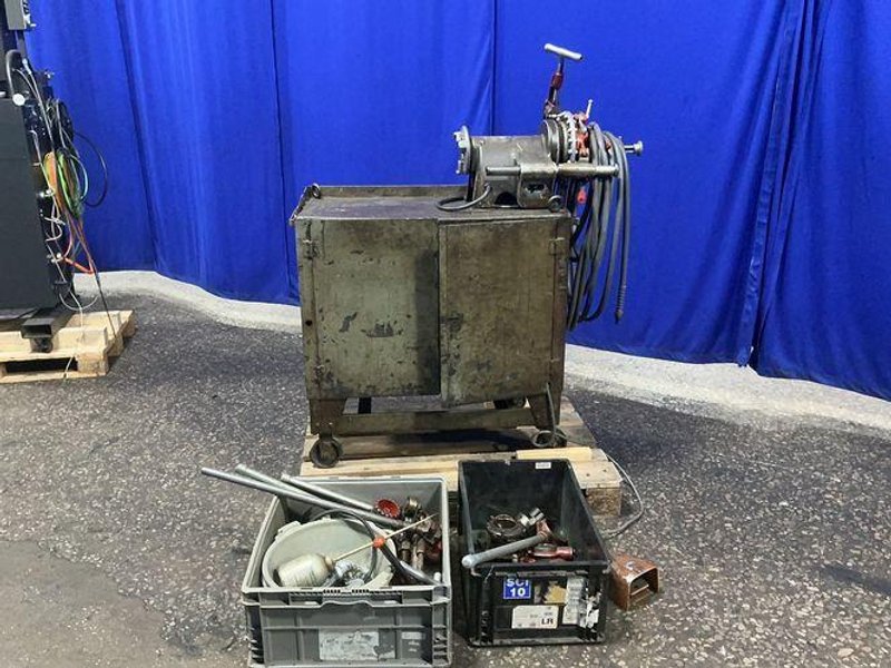RIGID 2” PIPE THREADING MACHINE  -  RIGID 300