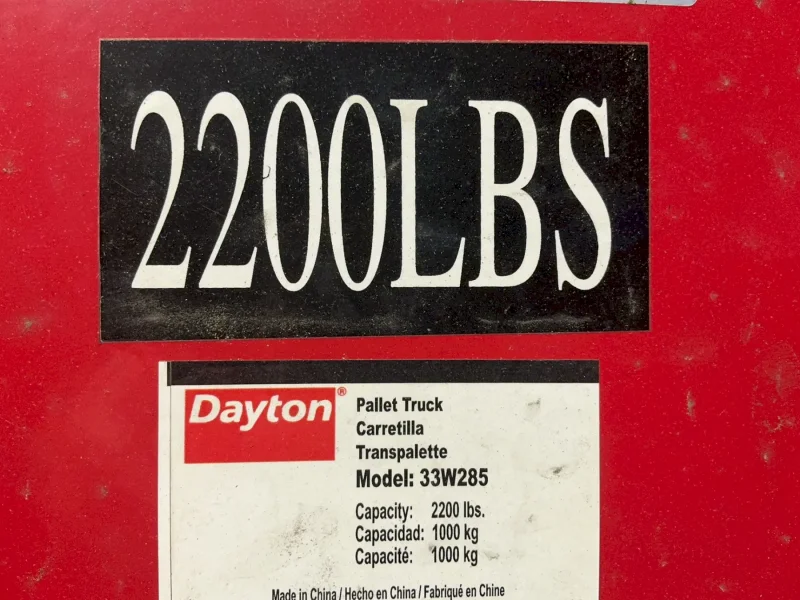 DAYTON 2200 LBS PALLET TILTER   -  33W285