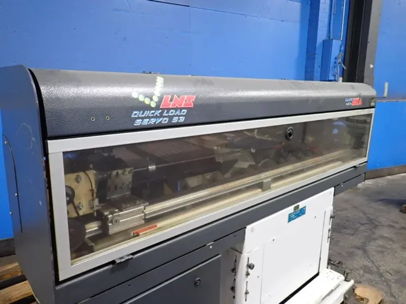 LNS 63" AUTOMATIC BAR FEEDER   -  Q.L.SERVO S3