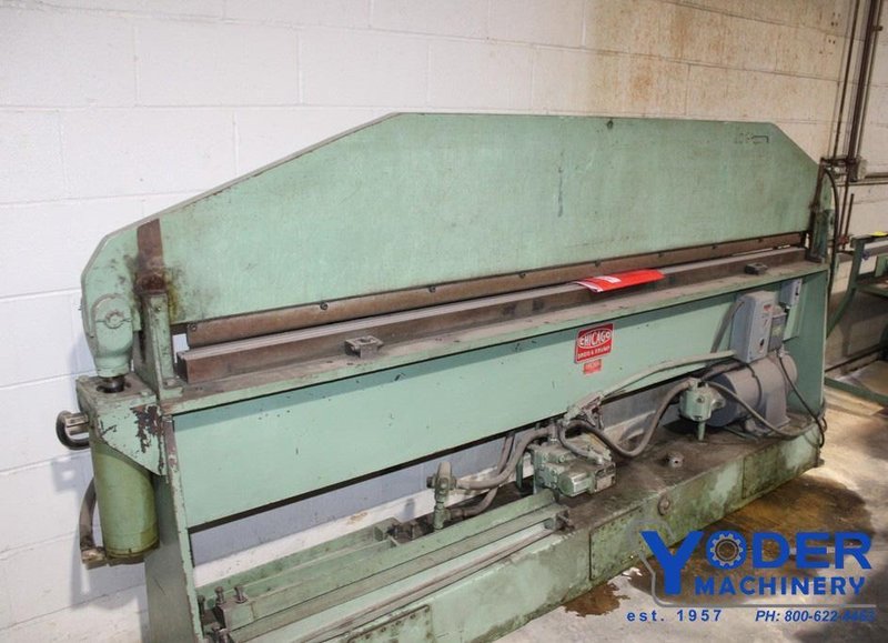 16 TON X 8 DREIS &amp; KRUMP 96" MODEL S-B-83 HYDRAULIC BRAKE,: STOCK #77726