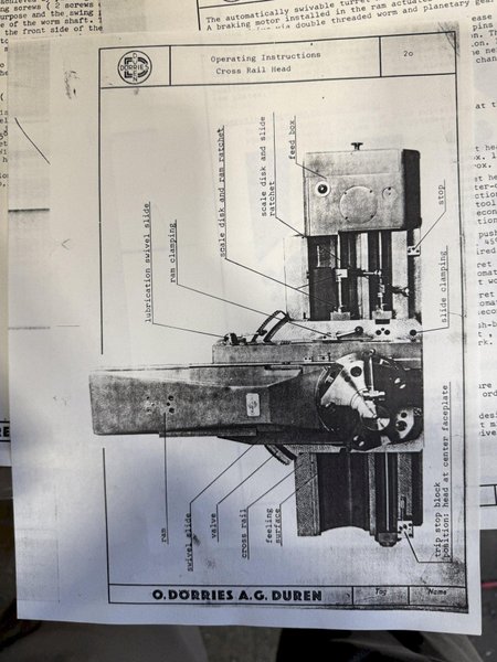 110&quot; DORRIES 3-HEAD VERTICAL TURRET LATHE VTL, 60&quot; PART HEIGHT: YOBRO #23904