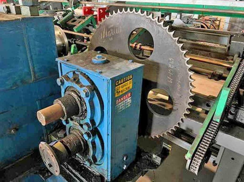 Leveler Gear Box, Herr Voss, 3.50" x 17 Roll, Rebuilt STOCK# 4342