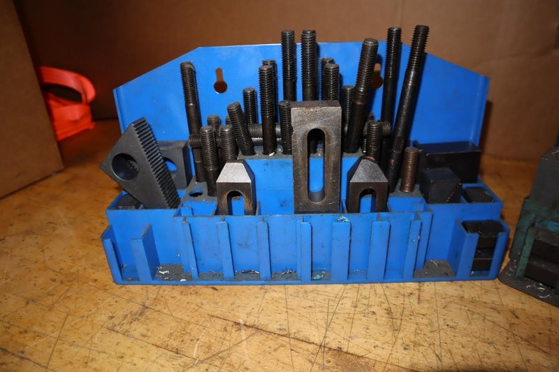 Fixture Clamp Step Block &amp; Clamp Set 1/2 (2)- Auction Item