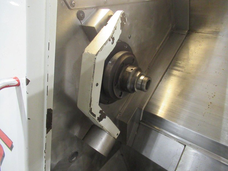 Haas HL-2 CNC Lathe Turning Center, 5C Closer, Programmable Tailstock, Chip Auger