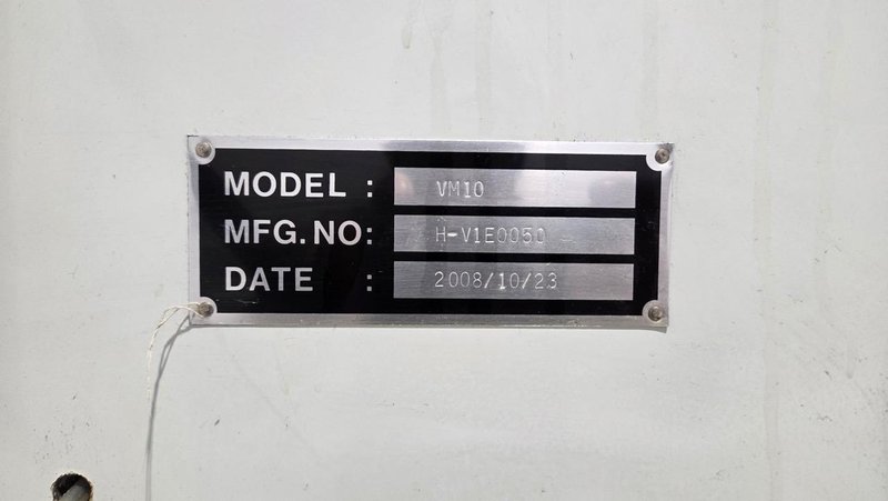 Hurco VM10 CNC Vertical Machining Center, 2008