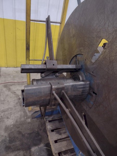 6,000 X 12" COLT MODEL #CR-60-12 MOTORIZED COIL REEL UNCOILER : YOBRO #24603