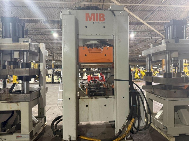 NUMALLIANCE MIB PRESS w/ Hydraulic Pump and Reservoir System USED
