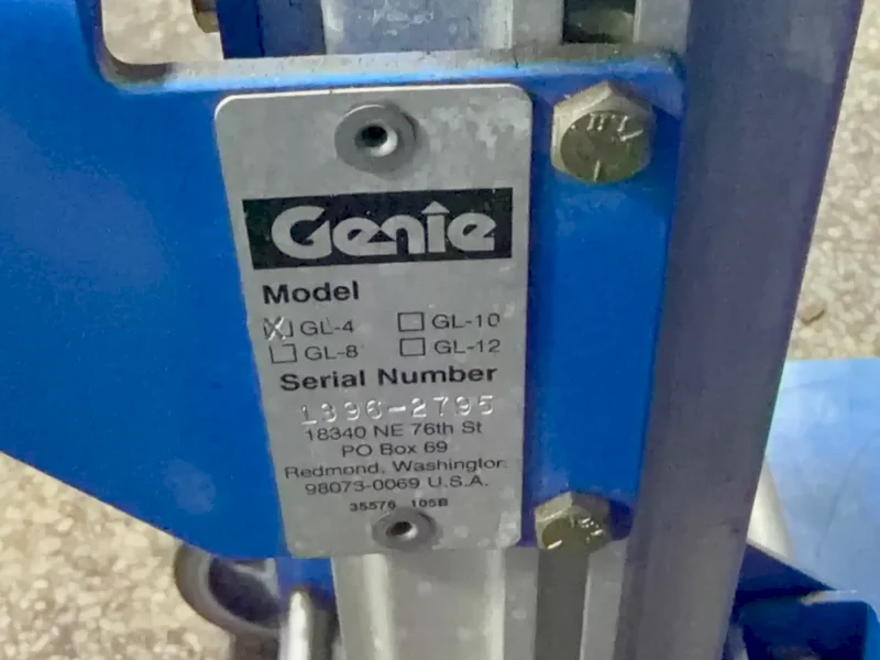GENIE 500 LBS LIFT  -  GL-4