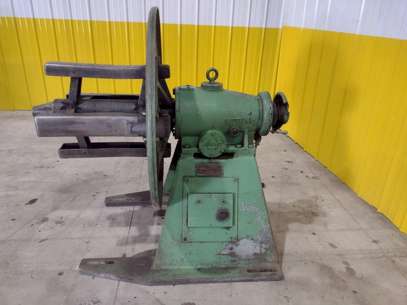 2,500 LB X 18&quot; LITTELL MODEL #25-18 PULL OFF UNCOILER COIL REEL: STOCK #20525