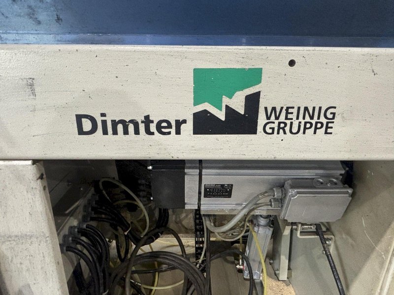 4" HIGH X 12" WIDE DIMTER OPTICUT MODEL #S50 CROSS-CUT AUTOMATIC WOOD SAW, NEW 2003: STOCK #22921