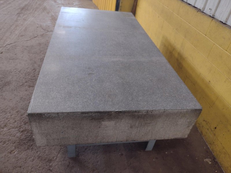 8&#039; X 4&#039; X 14&quot; CHALLENGE PRECISION LAYOUT INSPECTION GRANITE TABLE: STOCK #23796
