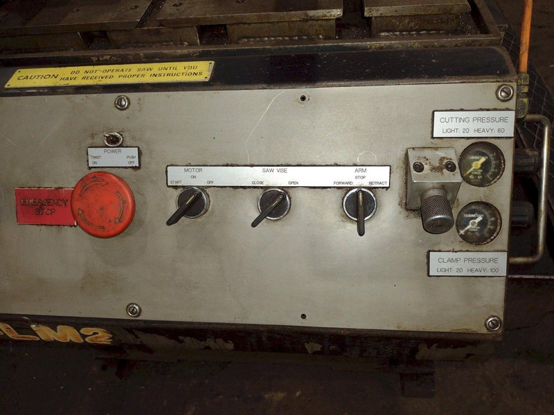 18" X 22" HEM MODEL #V100-LM2 VERTICAL BAND SAW: STOCK #19152