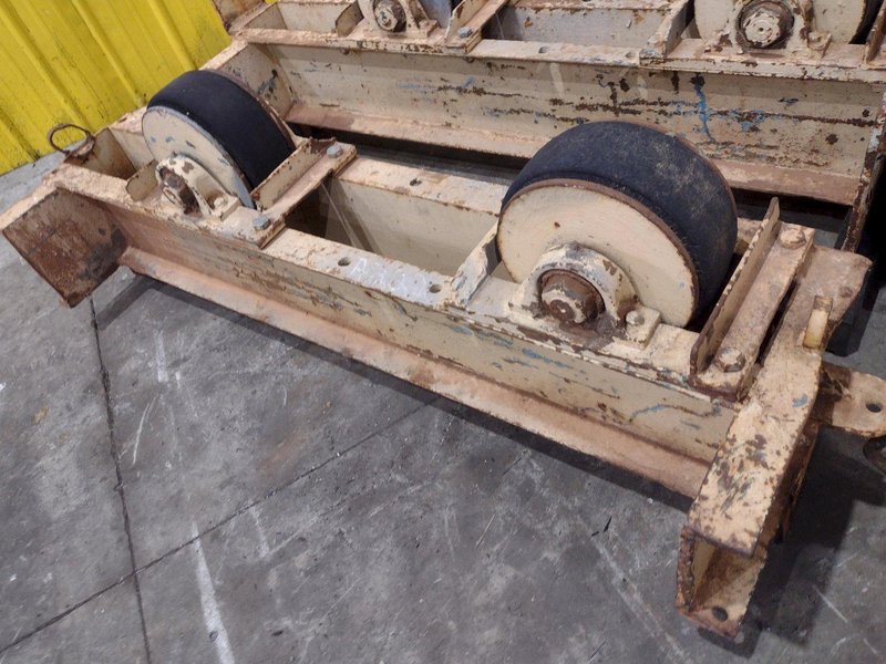 10 TON 20,000 LB RANSOME MODEL #WRD10 TANK TURNING ROLLS, 1 DRIVE &amp; 1 IDLER ROLL: YOBRO #25073