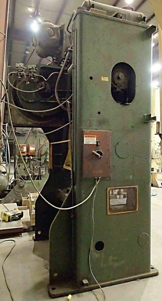 150 Ton Verson Model 6B60 Straight Side Press- 6″ Stroke, 16″ Shut, Power Ram