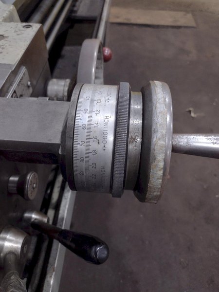 17" x 108" CLAUSING COLCHESTER MODEL #17 ENGINE LATHE, 3.25" HOLE: STOCK #14660