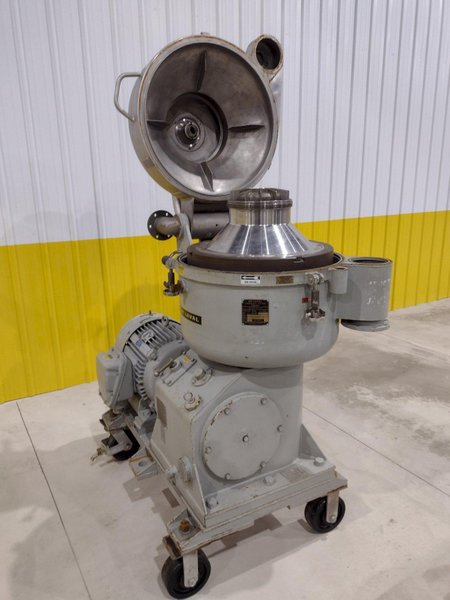40 HP X 4,100 RPM DE-LAVAL MODEL #B214A CENTRIFUGAL PURIFIER &amp; SEPERATOR: STOCK #20207