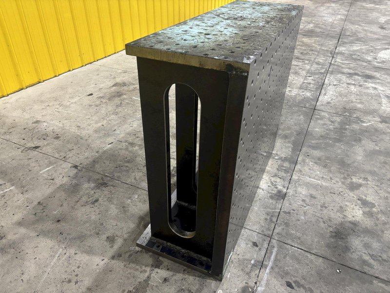 49.5" X 41.25" X 19" DRILLED AND TAPPED ANGLE PLATE EXTENSION: STOCK #22133