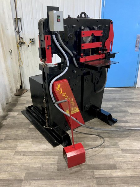 100 TON EDWARDS JAWS IV HYDRAULIC IRONWORKER: STOCK #80687