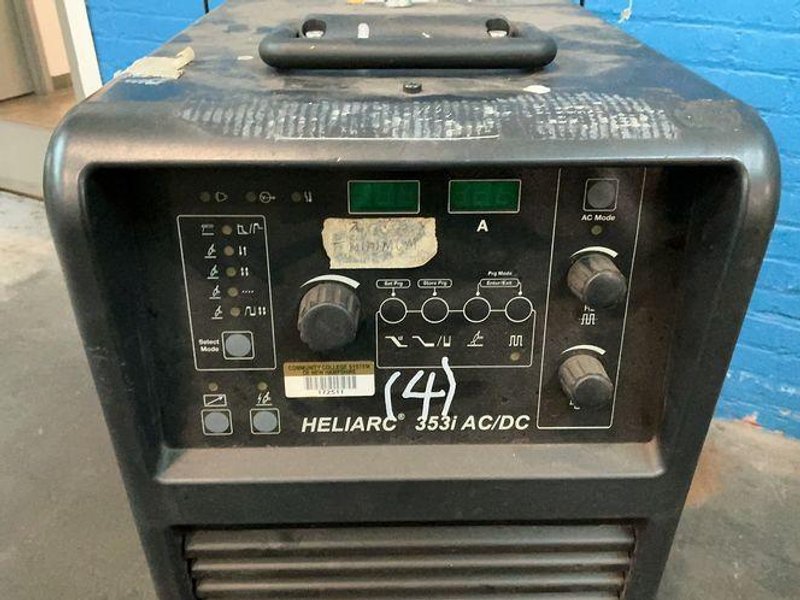 Esab 350 Amp Welder - Heliarc 353i Ac-dc