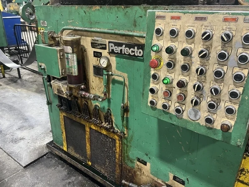 Dallas / Perfecto 13,000# x 24&quot; x .250&quot; Servo Feed Line w/ Coil Car, STO...