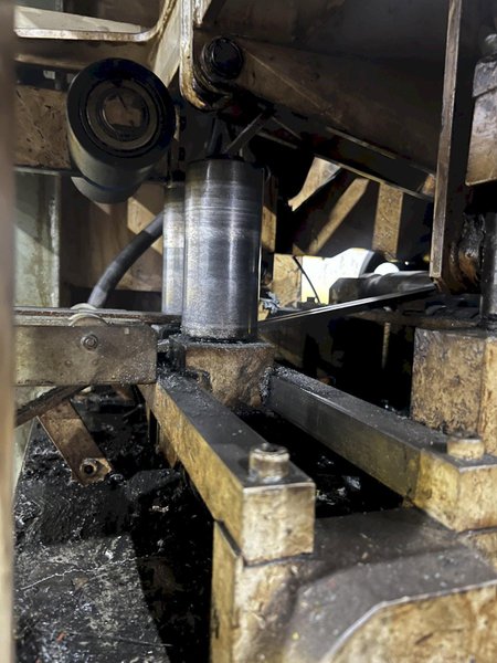 15&quot; X .125&quot; AIDA MODEL #LFS-40R STRAIGHTENER &amp; SERVO COIL STRIP FEEDER: STOCK #20562