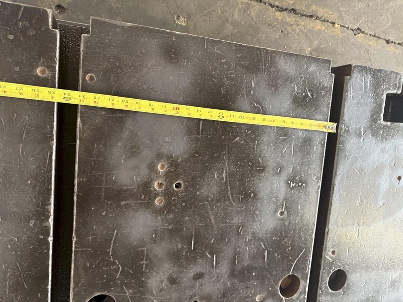 60" X 90" X 14" T-SLOTTED FLOOR PLATE. STOCK # 0632121
