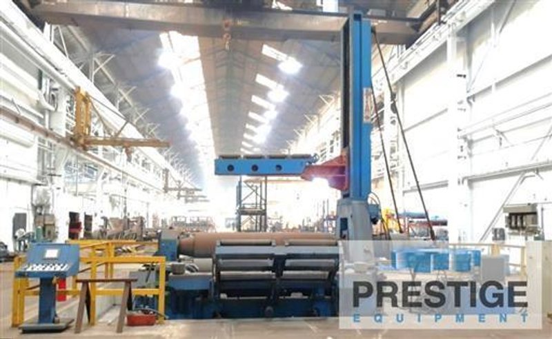 Sertom EMO 31-60 2.75" x 10''  3-Roll Hydraulic Variable Axis Bending Roll