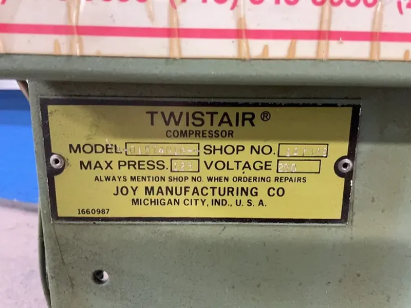 SCALES AIR COMPRESSORS AIR COMPRESSOR  -  TA015
