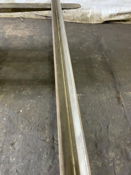 120" X 2-1/2" OPENING 90 DEGREE, FEMALE PRESS BRAKE DIE: STOCK #81517