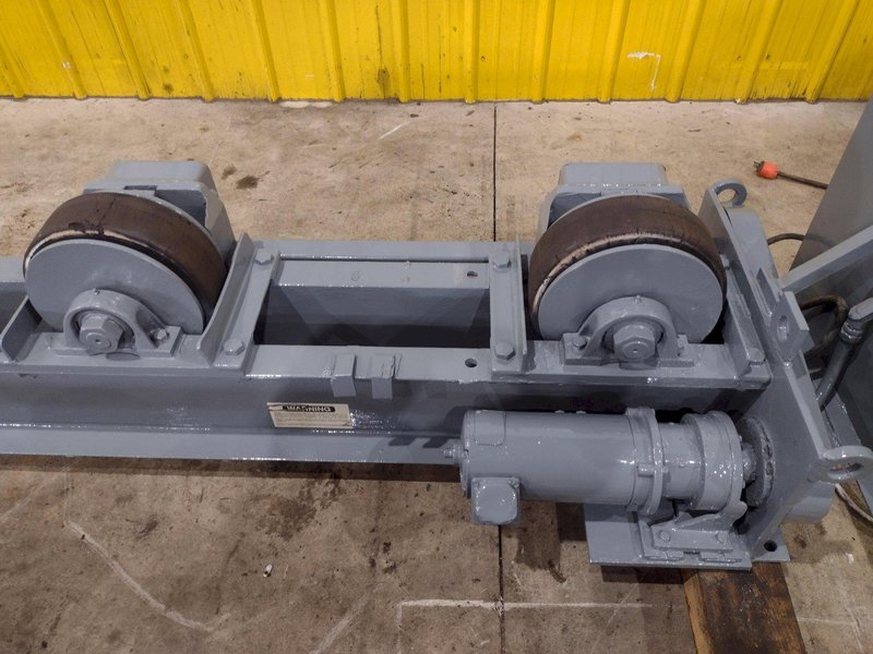 20,000 LB (10 TON) ARONSON MODEL #WRD1 POWERED TANK TURNING ROLLS, DRIVE &amp; IDLER: STOCK #23508