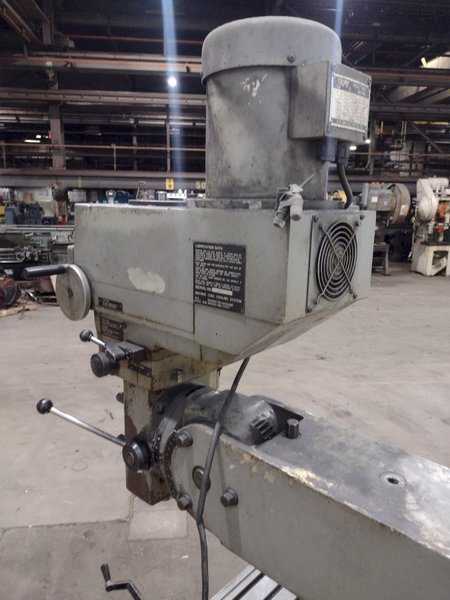 3 HP SUPERMAX MODEL #YCM-16VS VARIABLE SPEED VERTICAL RAM TYPE MILL: STOCK #19651