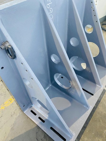 48" T x 60" L x 26" D T SLOTTED ANGLE PLATE. STOCK # 0506920