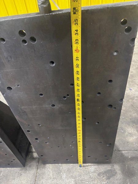(2) 18&quot; X 18&quot; X 36&quot; X ANGLE PLATES:YOBRO #24037
