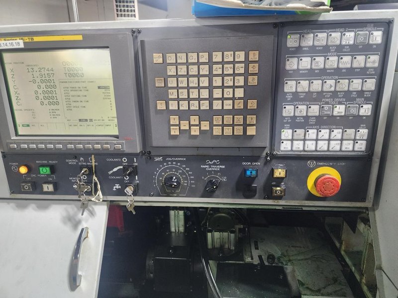 Star SR-32J CNC Swiss Lathe, 2010 – 32 mm Bar Capacity, 8-Axis Sliding Headstock, Fanuc Control