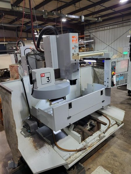 HAAS TM-3 CNC TOOLROOM MILL, 2008 – 4 AXIS VMC, VERTICAL MACHINING CENTER