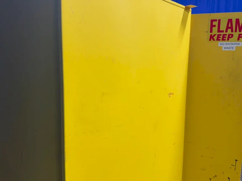 34" X 35" X 65" FLAMMABLE CABINET