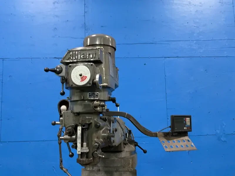 ALLIANT 9” X 42” VERTICAL MILL  -  ALLIANT 11/TMV